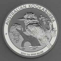 Silbermünze 1oz Kookaburra 2019 (Australien)