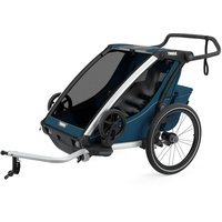 Thule Chariot Cross Multisport-fahrradanhänger Majolica Blue Double