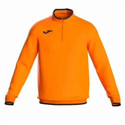 JOMA Combi Premium 1/4-Zip Sweatshirt 881 - orange/schwarz S