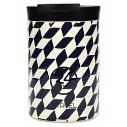 24Bottles Travel Tumbler Groovy White 350ml