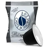 Caffe' BORBONE Blend Beschlossen (Schwarz) Box 120 Kapseln Nespresso