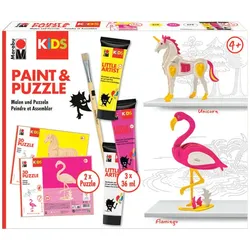 Marabu KiDS Little Artist Paint & Puzzle Einhorn