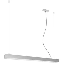 SOLLUX LIGHTING Hängeleuchte "PINNE", grau, H: 150cm, Lampen, Slush -Einstellung
