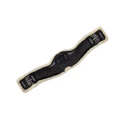 Acavallo Sattelgurt Dressur PVC GelEinsatz abnehmbares EcoFell