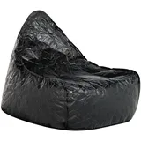 Beliani Sitzsack DROP Schwarz