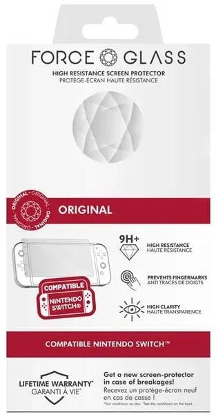 Force Glass Kit - Displayschutzfolie - Nintendo Switch