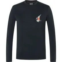 super.natural LIL Bunny Brush LS Langarmshirt Schwarz XXL