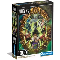 CLEMENTONI Disney Villains 1000 Teile 39812