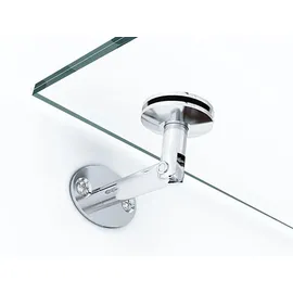 Buylando Glaswerk Westfalen - (stb) 200x90 cm, Klarglas Glasvordach, Transparent, Glas, Rechteckig, 200x1.31x90 Aufbewahrung - Schutzhüllen, Geräteschuppen-Zubehör