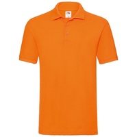 FRUIT OF THE LOOM Premium Polo Herren Polo-Shirt NEU - orange,