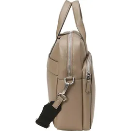 Marc O'Polo Businesstasche Laptoptasche mit Laptopfach Fred Business Bag Pavestone taupe - Taupe/Braun