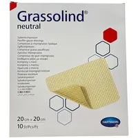 Hartmann Grassolind Salbenkompressen 20x20 cm steril