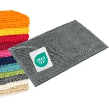 WohnDirect Badematte PARIS Grau 80 x 50 cm