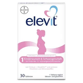 Bayer Elevit 1 Kinderwunsch & Schwangerschaft Tabletten 30 St.