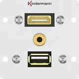 Kindermann HDMI-Kabel 50 5 m Silber