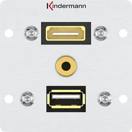 Kindermann HDMI-Kabel 50 5 m Silber