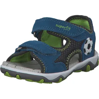 superfit Jungen Mike 3.0 Sandale, Blau Hellgrün 8050, 27 EU