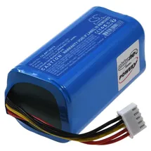 Techtek Akku für T20+ N18650CP 4S1P 14,4V Blau