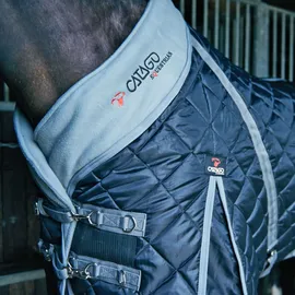 Catago Stalldecke, 300g - schwarz/blau - 125 cm