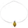 Ostsee-Schmuck Halsreif Gleiter-Majken Silber 925/Bernstein
