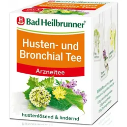 Bad Heilbrunner Husten- und Bronchialtee 8ST 16G