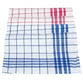 MEIKO Geschirrhandtücher »Dessin 300« im 10er-Pack blau, 50 cm