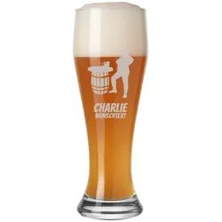 Weizenglas Weißbierglas 0,5 Liter - Stammtisch