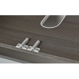 Sconto Waschtischunterschrank ¦ grau ¦ Maße (cm): B: 72 H: 51 T: 44.0