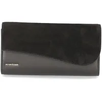 Peter Kaiser Clutch Damen Taschen Veloursleder schwarz