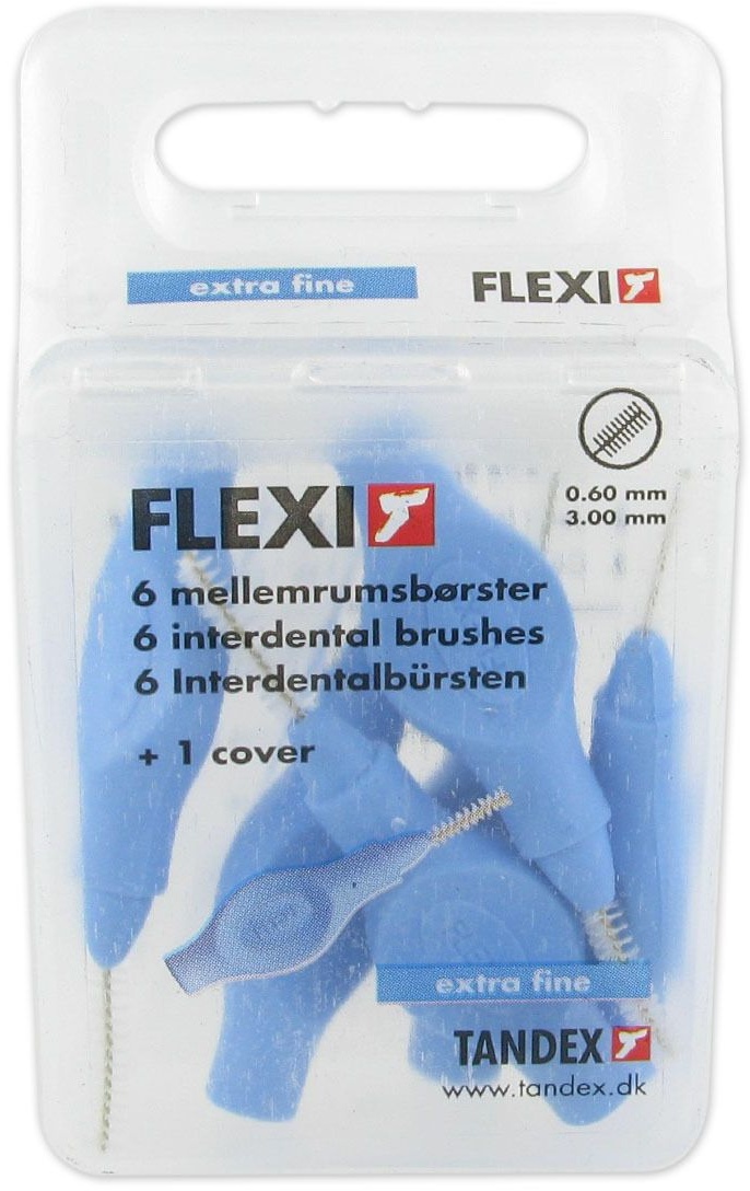 Flexi Interdentale Borstel Blue Extra Fine 6 pc(s) brosse(s) à dents