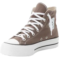 Converse Chuck TAYLOR ALL STAR LIFT Platform 40 schwarz-weiß (charcoal, weiß, schwarz), Textil, sportlich, Schuhe