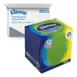 DryNites Kleenex Balsam Kosmetiktücher Würfel 672 Stück