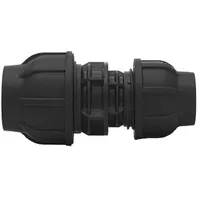 Gebo PE Verschraubung Kupplung Ø 50 x 25 mm
