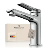 wasserwerk WT12 Waschtischarmatur Silber