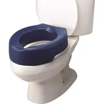 Careline Conti Toilettensitzerhöhung 10 cm extra weich blau