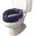 Careline Conti Toilettensitzerhöhung 10 cm extra weich blau