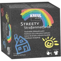 Kreul Streety Straßenmalfarbe farbsortiert 4 St.