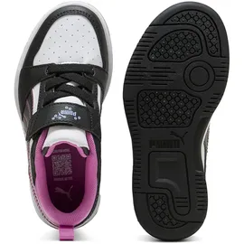 Puma Rebound V6 Lo Jelly Heaven White/Black-Intense Lavender 35