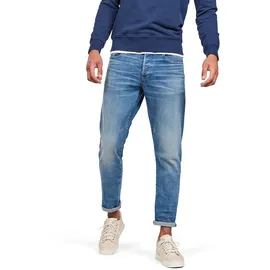 G-Star 3301 Regular Tapered Jeans Worn In Azure 30 32