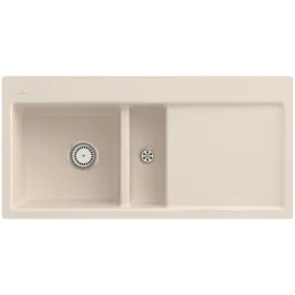 Villeroy & Boch Subway 60 flat links ivory + Handbetätigung
