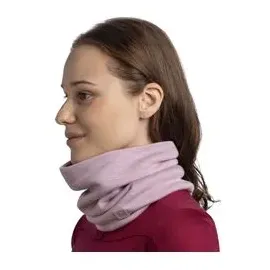 Buff merino heavyweight neckholder rose