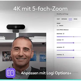 Logitech Brio 4K Grau