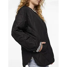 Pieces Steppjacke in Black | Schwarz - XL