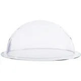 HMF Halbkugel Acryl mit Krempe 1 St. Ø 28 cm Transparent