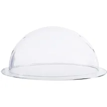 HMF Halbkugel Acryl mit Krempe 1 St. Ø 28 cm Transparent