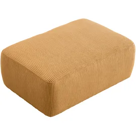 Home Affaire Hocker Torge Cord 100 x 42 x 68 cm Gelb