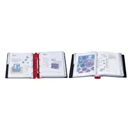 Wedo 5818000 Ordner Ergogrip (A4, 4-Ringmechanik, Kunststoff, 31,3 x 5,6 x 28,0 cm) weiß