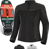 SHIMA OpenAir Textiljacke Schwarz S