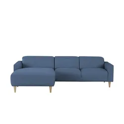 Ecksofa  Avantilux ¦ blau ¦ Maße (cm): B: 282 H: 102 T: 187.0
