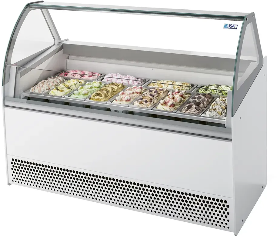 NordCap Speiseeisvitrine BERMUDA VIEW LX 10 UM